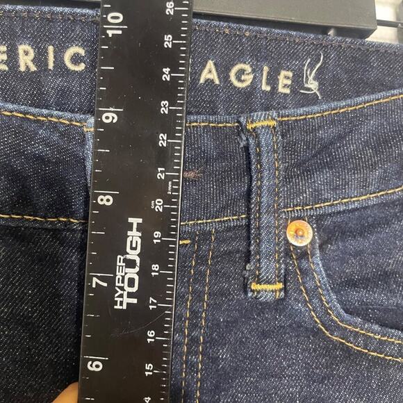 American Eagle Mens Size 28 Next Level Airflex Slim Straight Dark Wash Denim - Picture 8 of 16